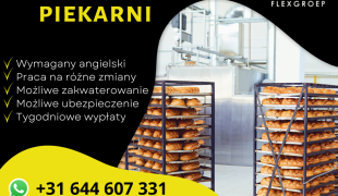 pracownik piekarni  | Uden