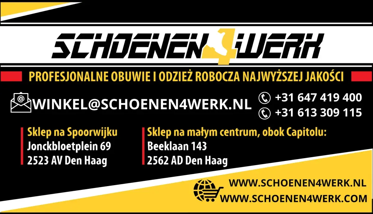 Schoenen4werk- SKLEP Z ODZIEŻĄ I OBUWIEM ROBOCZYM | Den Haag