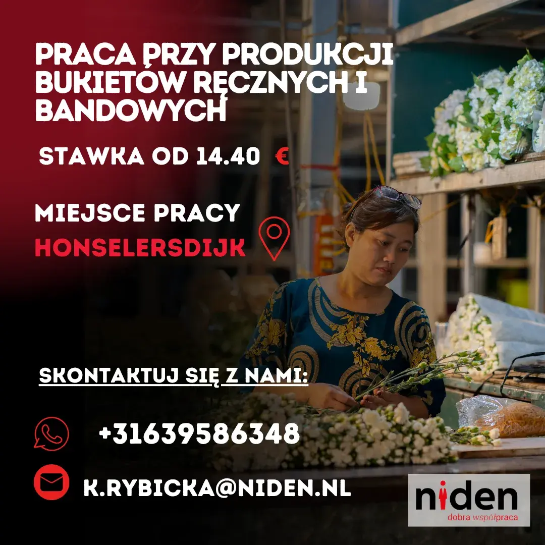 Bukiety Bandowe i Ręczne  | Honselersdijk | €14.40