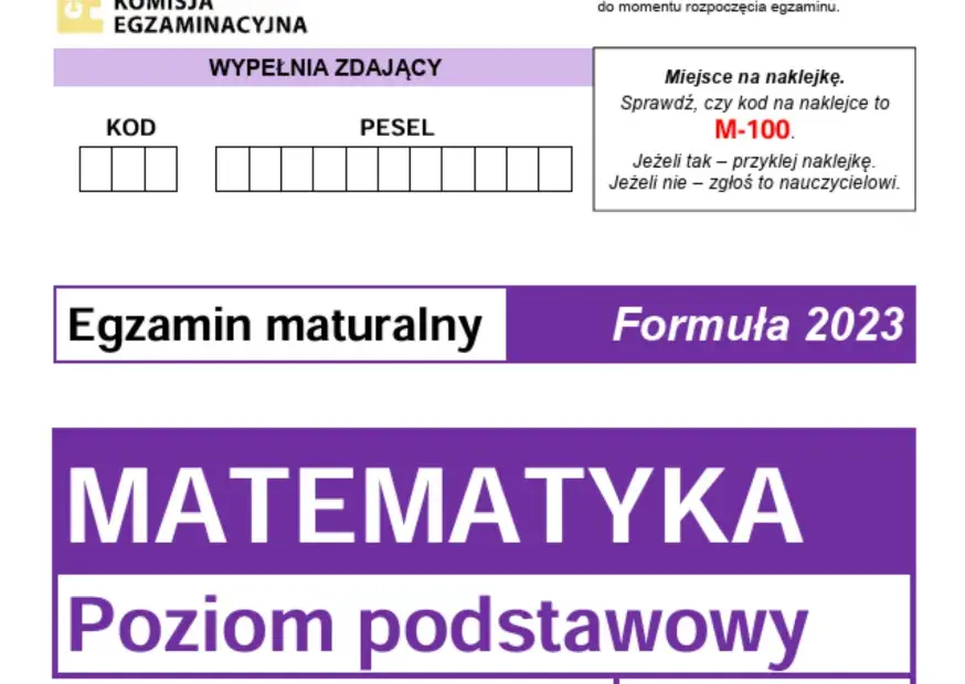 Matura z matematyki - korepetycje i kurs | online | €35.00