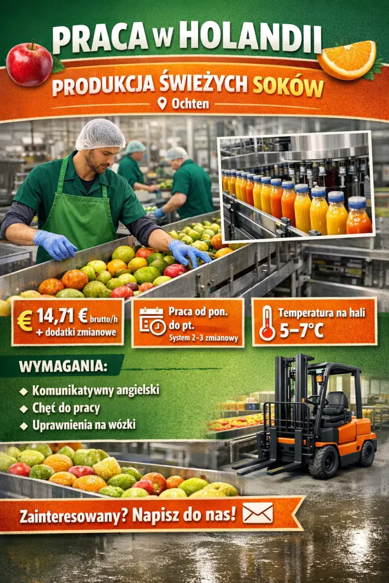 Produkcja soków | Ochten | €14.71