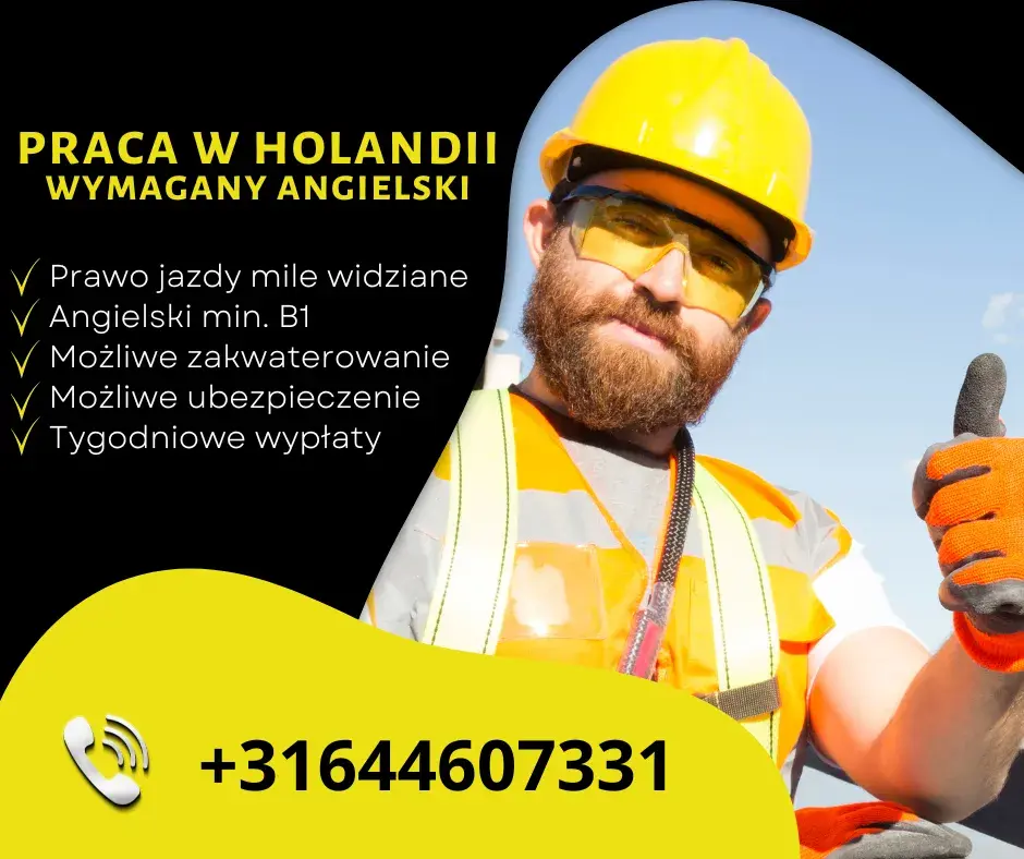 pracownim z komunikatywnym angielskim  | Uden